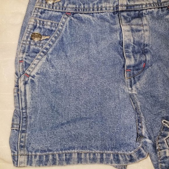 Y2K Gap Factory Store Baby Boy Jean Overalls Size XXS - Picture 3 of 5